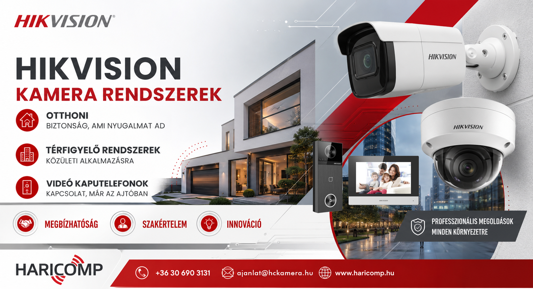 HC Kamera – Hikvision kamerarendszerek